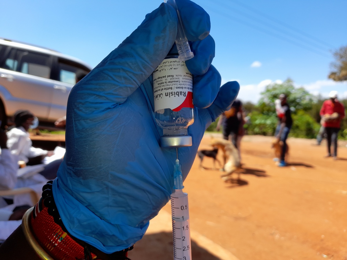 One Health Centre in Africa promotes mass dog vaccination to reduce